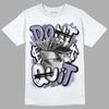 Jordan 5 Retro Low Indigo Haze DopeSkill T-Shirt Don't Quit Graphic Streetwear  - White