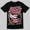 Awake NY x Air Jordan 5 Arctic Pink DopeSkill T-Shirt Lick My Kicks Graphic Streetwear  - Black