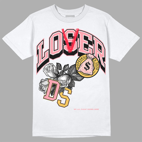 Jordan 3 GS “Red Stardust” DopeSkill T-Shirt Loser Lover Graphic Streetwear - White