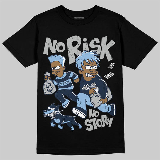 Asics Gel-Cumulus 16 Wash/Independence Blue DopeSkill T-Shirt No Risk No Story Graphic Streetwear - Black
