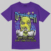PURPLE Sneakers DopeSkill T-Shirt Drip Harder Graphic Streetwear - Purple 