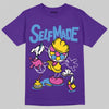 PURPLE Sneakers DopeSkill T-Shirt Self Made Graphic Streetwear - Purple