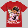Nigel Sylvester x Air Jordan 4 ‘Brick by Brick’ DopeSkill T-Shirt Heaven Sent Graphic Streetwear - Red