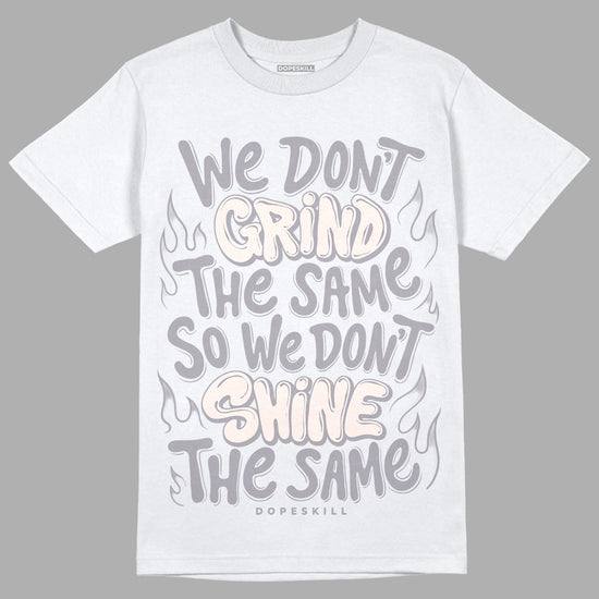 Jordan 2 Cement Grey DopeSkill T-Shirt Grind Shine Graphic Streetwear - WHite