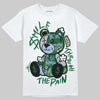 ASICS Gel-Nimbus 10.1 Invincible HTTP 404 Green DopeSkill T-Shirt Smile Through The Pain Graphic Streetwear - White