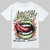 Jordan 5 “Luminous Green” DopeSkill T-Shirt Lick My Kicks Graphic Streetwear - White