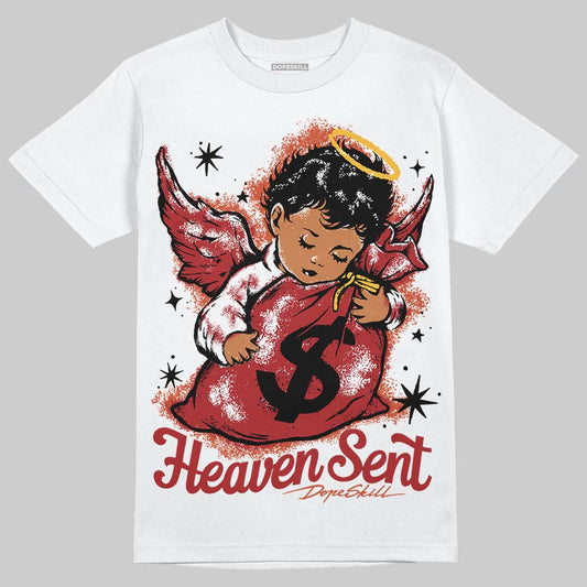Nigel Sylvester x Air Jordan 4 ‘Brick by Brick’ DopeSkill T-Shirt Heaven Sent Graphic Streetwear - White