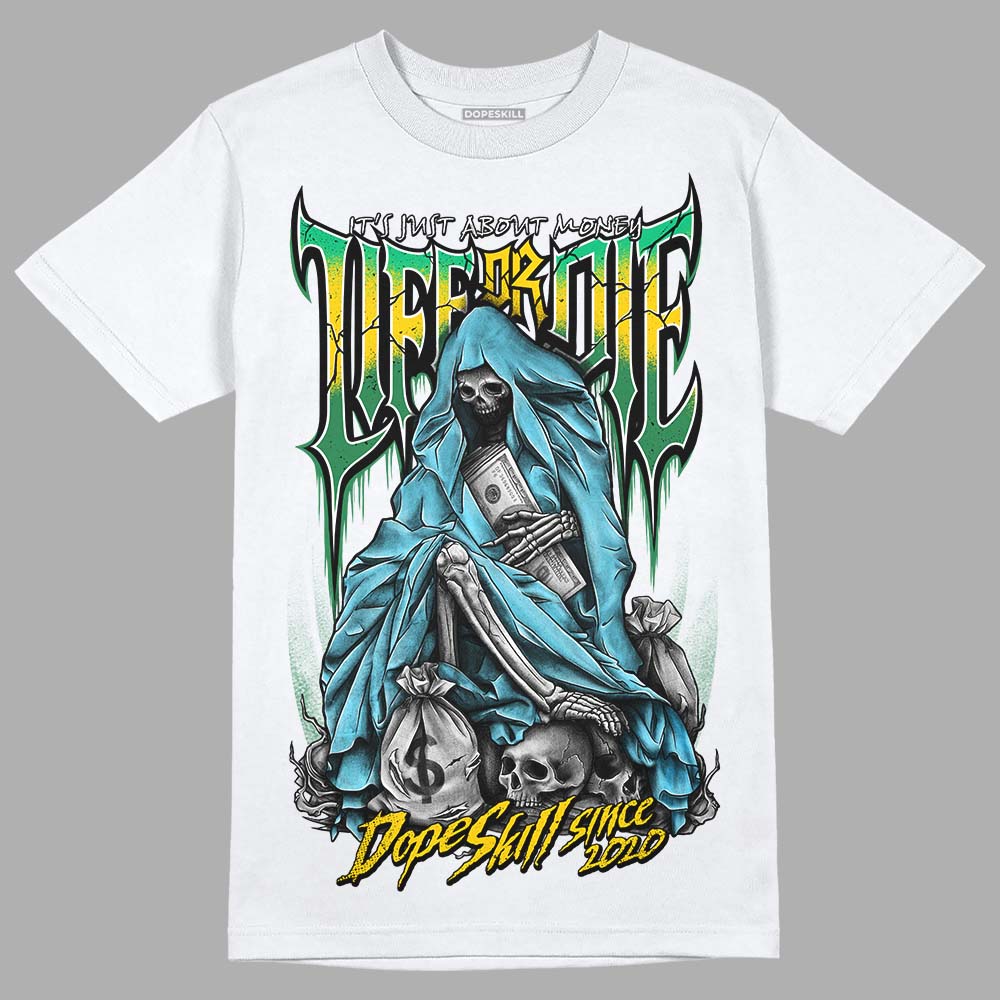 Dunk Low Ben & Jerry’s Chunky Dunky DopeSkill T-Shirt Life or Die Graphic Streetwear - White 