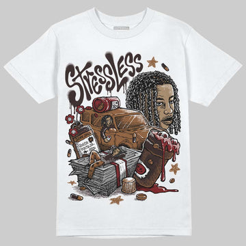Jordan 1 High OG Love Letter DopeSkill T-Shirt Stressless Graphic Streetwear - White 