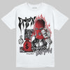 Jordan 4 OG “White Cement” DopeSkill T-Shirt Drip'n Never Tripp'n Graphic Streetwear - White