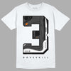 Jordan 3 Retro 'Fear Pack' DopeSkill T-Shirt No.3 Graphic Streetwear - White