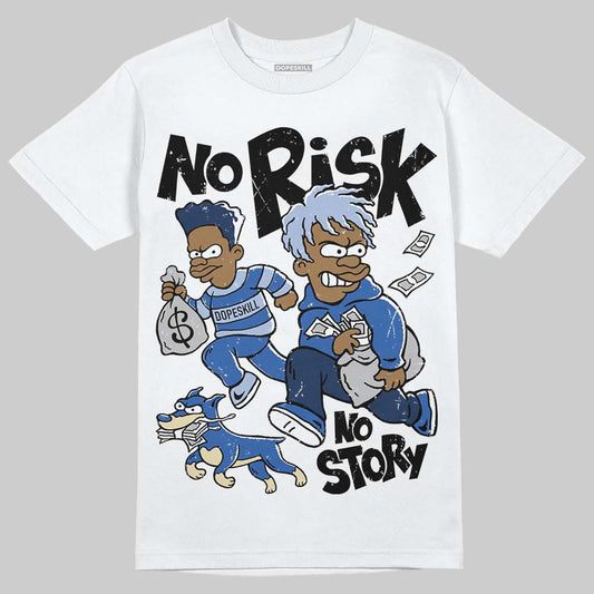 ASICS Gel-Nimbus 10.1 Invincible HTTP 404 Blue DopeSkill T-Shirt No Risk No Story Graphic Streetwear - White