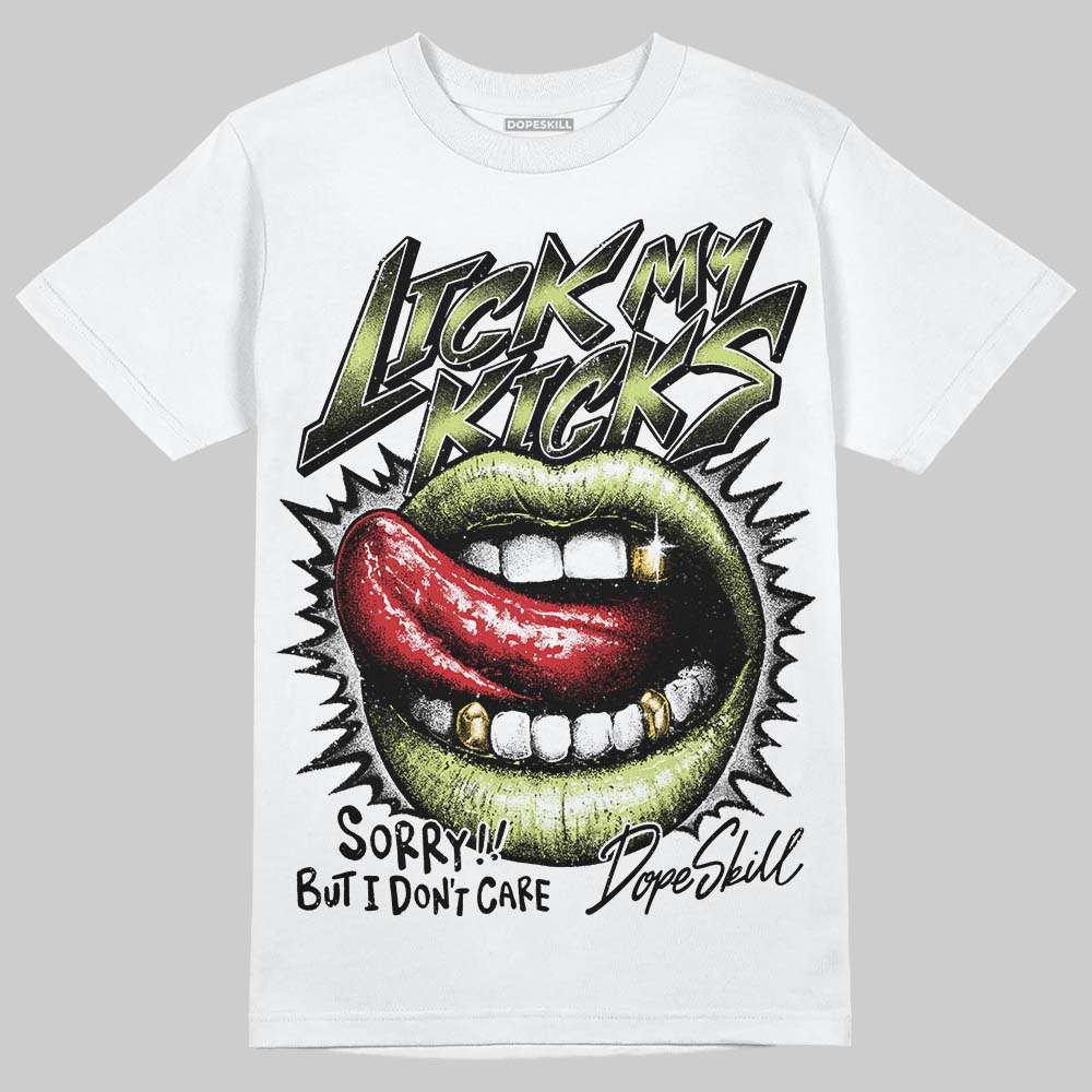 Jordan 11 “Inner Beast” DopeSkill T-Shirt Lick My Kicks Graphic Streetwear - White