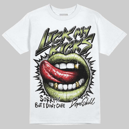 Jordan 11 “Inner Beast” DopeSkill T-Shirt Lick My Kicks Graphic Streetwear - White