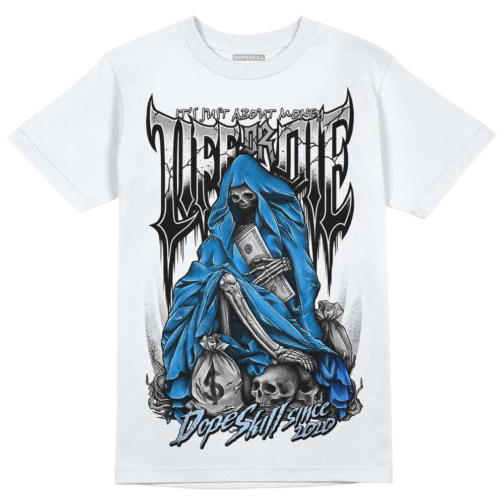 Jordan 6 “Reverse Oreo” DopeSkill T-Shirt Life or Die Graphic Streetwear - White 