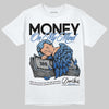 Air Foamposite One “International Blue” DopeSkill T-Shirt MOMM Graphic Streetwear - White 