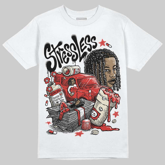 Jordan 4 Retro OG Nigel Sylvester Brick After Brick DopeSkill T-Shirt Stressless Graphic Streetwear - White