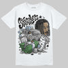 Jordan 5 "White Metallic" DopeSkill T-Shirt Stressless Graphic Streetwear - White