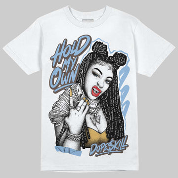 Adidas Handball Spezial ‘Light Blue’ DopeSkill T-Shirt New H.M.O Graphic Streetwear - White