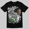 Jordan 5 "White Metallic" DopeSkill T-Shirt Stressless Graphic Streetwear - Black
