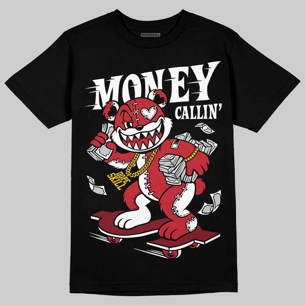 Jordan 1 Low OG "Chicago" DopeSkill T-Shirt Money Callin' Graphic Streetwear - black