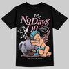 Harris Tweed x Dunk Low Denim Turquoise and Baroque Brown DopeSkill T-Shirt New No Days Off Graphic Streetwear - Black
