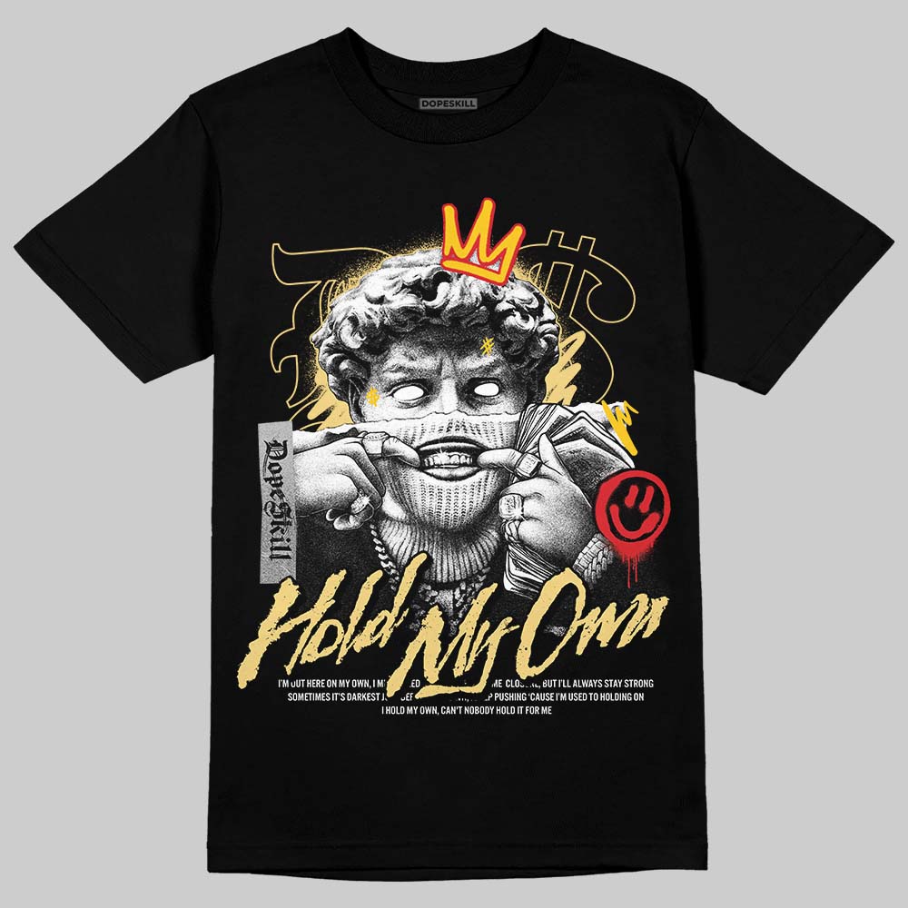 Quai 54 x Air Jordan 1 Retro Low OG Tour Yellow Black DopeSkill T-Shirt In My Way Graphic Streetwear - Black