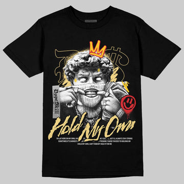 Quai 54 x Air Jordan 1 Retro Low OG Tour Yellow Black DopeSkill T-Shirt In My Way Graphic Streetwear - Black
