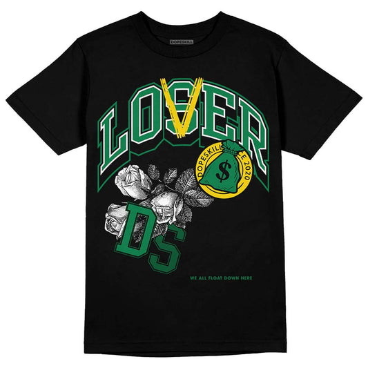 Green Sneakers DopeSkill T-Shirt Loser Lover Graphic Streetwear - Black