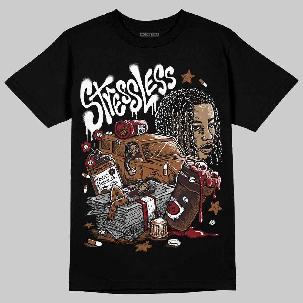 Jordan 1 High OG Love Letter DopeSkill T-Shirt Stressless Graphic Streetwear - Black