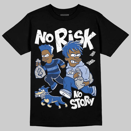 ASICS Gel-Nimbus 10.1 Invincible HTTP 404 Blue DopeSkill T-Shirt No Risk No Story Graphic Streetwear - Black