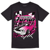 Jordan 1 Low GS “Fierce Pink” Dopeskill T-Shirt ENGINE Tshirt Graphic Streetwear - Black