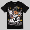 A Ma Maniére x Air Jordan 5 “Violet Ore” DopeSkill T-Shirt Heaven Sent Graphic Streetwear - Black