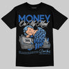 Air Foamposite One “International Blue” DopeSkill T-Shirt MOMM Graphic Streetwear - Black