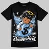 Jordan 12 Retro 'Melo' DopeSkill T-Shirt Heaven Sent Graphic Streetwear - Black