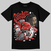 Jordan 4 Retro Toro Bravo DopeSkill T-Shirt Stressless Graphic Streetwear - Black