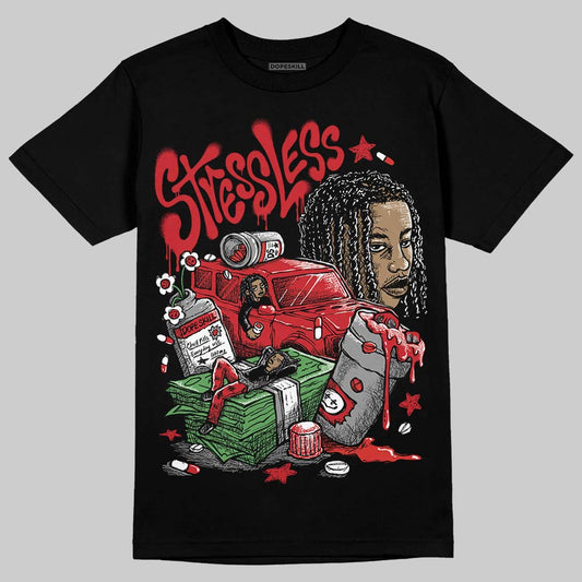 Jordan 12 “Bloodline” DopeSkill T-Shirt Stressless Graphic Streetwear - black