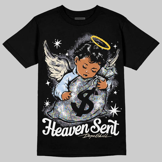 Jordan 11 Low CNY “Year of the Snake” DopeSkill T-Shirt Heaven Sent Graphic Streetwear - Black