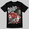 Jordan 4 Retro OG Nigel Sylvester Brick After Brick DopeSkill T-Shirt Stressless Graphic Streetwear - Black