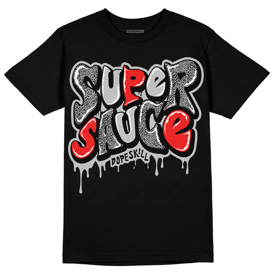 Jordan Spizike Low Bred DopeSkill T-Shirt Super Sauce Graphic Streetwear - Black 