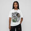 White Metallic 5s DopeSkill T-Shirt Stressless Graphic