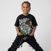White Metallic 5s DopeSkill T-Shirt Stressless Graphic