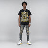 Tour Yellow 4s DopeSkill T-Shirt F#ck Love Get Money Graphic
