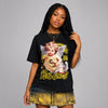 Black Tour Yellow AJ 4 Thunder DopeSkill T-Shirt Real Ones Angel Graphic