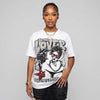 Bugs Bunny 8s DopeSkill Oversize Print T-Shirt Real Ones Choose Loyalty Graphic
