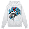 Jordan 4 Retro Military Blue DopeSkill Hoodie Sweatshirt Loser Lover Graphic Streetwear - White