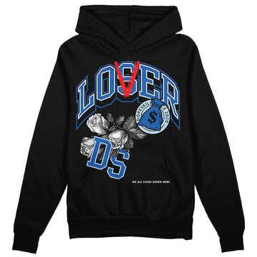 Jordan 11 Low “Space Jam” DopeSkill Hoodie Sweatshirt Loser Lover Graphic Streetwear - Black