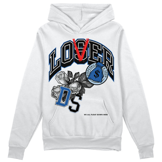 Jordan 11 Low “Space Jam” DopeSkill Hoodie Sweatshirt Loser Lover Graphic Streetwear - White