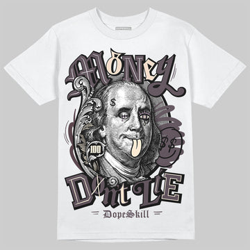 A Ma Maniere x Air Jordan 4 "Phantom" DopeSkill T-Shirt Money Don't Lie Graphic Streetwear - White 