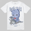 Jordan 6 Retro 'White And Midnight Navy' DopeSkill T-Shirt Money Talks Graphic Streetwear - White